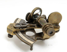Load image into Gallery viewer, Nautical Sextant in leather case (Small)