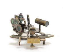 Load image into Gallery viewer, Nautical Sextant in wood box (Medium)