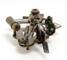 Load image into Gallery viewer, Nautical Sextant in wood box (Medium)