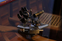 Load image into Gallery viewer, Nautical Sextant in wood box (Medium)