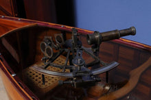 Load image into Gallery viewer, Nautical Sextant in wood box (Large)