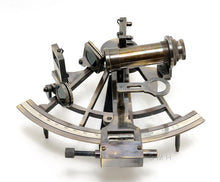 Load image into Gallery viewer, Nautical Sextant in wood box (Large)