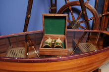 Load image into Gallery viewer, Binocular w MOP overlay in wood box
