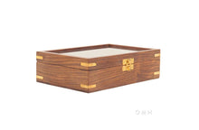 Load image into Gallery viewer, Wooden Game Set with Brass Goblet