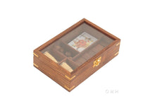 Load image into Gallery viewer, Wooden Game Set with Brass Goblet