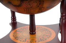 Load image into Gallery viewer, Red Globe 13 inches with chess holder