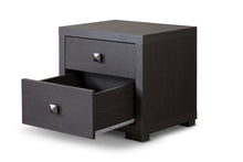 Load image into Gallery viewer, Baxton Studio Espresso Silverstone Modern Nightstand