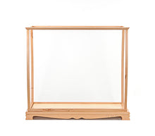 Load image into Gallery viewer, Display Case for Midsize Tall Ship Clear Finish