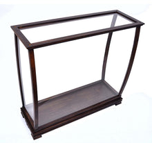 Load image into Gallery viewer, Display Case for Midsize Tall Ship Classic Brown