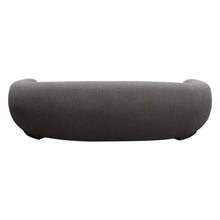 Load image into Gallery viewer, Pascal Sofa in Charcoal Boucle Textured Fabric w/ Contoured Arms & Back by Diamond Sofa