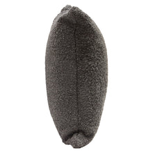 Load image into Gallery viewer, Set of (2) 16" Square Accent Pillows in Charcoal Boucle Textured Fabric by Diamond Sofa