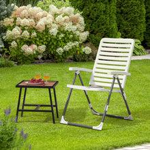 Load image into Gallery viewer, PP Folding Patio Chaise Lounger with 7-Level Backrest