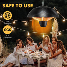 Load image into Gallery viewer, 1500W Electric Patio Heater with IPX4 Waterproof