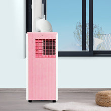 Load image into Gallery viewer, 3-in-1 10000 BTU Air Conditioner with Humidifier and Smart Sleep Mode-Pink