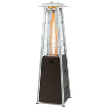 Load image into Gallery viewer, 9500 BTU Portable Steel Tabletop Patio Heater with Glass Tube