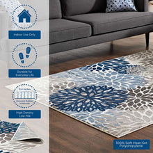 Load image into Gallery viewer, Calithea Vintage Classic Abstract Floral 4x6 Area Rug by Modway