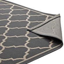 Load image into Gallery viewer, Avena Moroccan Quatrefoil Trellis Indoor and Outdoor 9x12 Area Rug by Modway