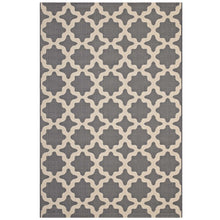 Load image into Gallery viewer, Cerelia Moroccan Trellis Indoor and Outdoor 4x6 Area Rug by Modway