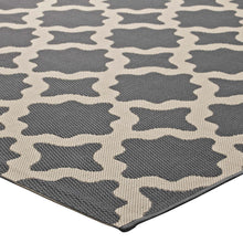 Load image into Gallery viewer, Cerelia Moroccan Trellis Indoor and Outdoor 4x6 Area Rug by Modway