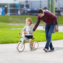 Load image into Gallery viewer, Indoor Outdoor Kids Riding Balance Bike with Silent Wheels-Gray