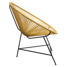 Load image into Gallery viewer, Sativa 2-Pack Accent Chair in Orange Rope w/ Black Iron Rod Frame by Diamond Sofa