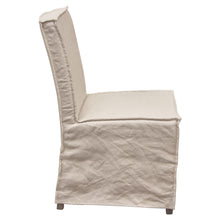 Load image into Gallery viewer, Sonoma 2-Pack Dining Chairs with Wood Legs and Sand Linen Removable Slipcover by Diamond Sofa