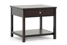 Load image into Gallery viewer, Baxton Studio Nashua Brown Modern Accent Table and Nightstand