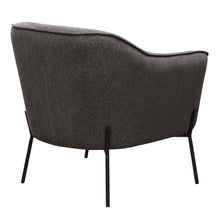 Load image into Gallery viewer, Status Accent Chair in Grey Fabric with Metal Leg by Diamond Sofa