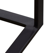 Load image into Gallery viewer, Surface Square Cocktail Table w/ Engineered Marble Top & Black Powder Coated Metal Base by Diamond Sofa