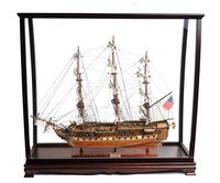 Load image into Gallery viewer, USS Constitution Large With Table Top Display Case