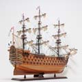 Load image into Gallery viewer, HMS Victory Midsize With Display Case Front Open