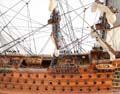 Load image into Gallery viewer, HMS Victory Midsize With Display Case Front Open