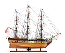Load image into Gallery viewer, USS Constitution Mid With Display Case Front Open