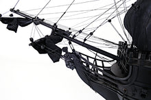 Load image into Gallery viewer, Black Pearl Pirate Ship Midsize With Display Case Front Open