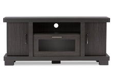 Load image into Gallery viewer, Baxton Studio Viveka 47-Inch Greyish Dark Brown Wood TV Cabinet with 2 Doors