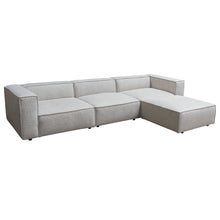 Load image into Gallery viewer, Vice 4PC Modular Sectional in Barley Fabric with Ottoman by Diamond Sofa