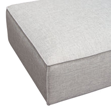 Load image into Gallery viewer, Vice Square Ottoman in Barley Fabric by Diamond Sofa