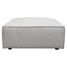 Load image into Gallery viewer, Vice Square Ottoman in Barley Fabric by Diamond Sofa