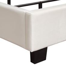 Load image into Gallery viewer, Vogue Eastern King Bed w/ 54" Headboard in Light Cream Velvet by Diamond Sofa