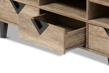 Load image into Gallery viewer, Baxton Studio Wales Modern and Contemporary Light Brown Wood 55-Inch TV Stand