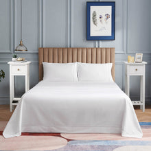 Load image into Gallery viewer, 2 Tier Slim Nightstand Bedside Table with Drawer Shelf-White