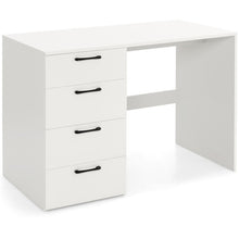 Load image into Gallery viewer, 43.5 Inch Computer Desk with 4 Large Drawers-White