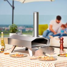 Load image into Gallery viewer, Wood Pellet Pizza Oven Pizza Maker Portable Outdoor Pizza Stone