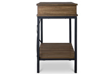 Load image into Gallery viewer, Baxton Studio Newcastle Wood and Metal Console Table-Criss-Cross