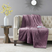 Load image into Gallery viewer, Plush Heated Throw ST54-0076 By Olliix