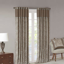 Load image into Gallery viewer, Madison Park Aubrey Jacquard Panel Pair -84" Panel WIN40-091 By Olliix