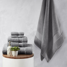 Load image into Gallery viewer, Splendor 1000Gsm 100% Cotton 6 Piece Towel Set MPS73-470 By Olliix