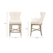 Load image into Gallery viewer, Madison Park Carson Counter Stool With Swivel Seat MP104-0512 By Olliix