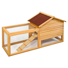Load image into Gallery viewer, 62" Backyard Wooden Hutch Coop House