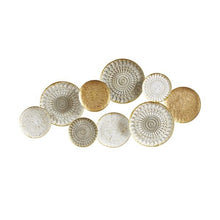 Load image into Gallery viewer, Madison Park Legion Metal Plates Wall Decor MP95B-0244 By Olliix